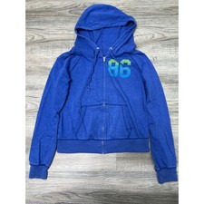 Victoria's Secret PINK full-zip hoodie featuring the number "86" size Medium