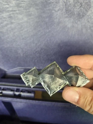 Lucky Rips 3oz Silver Pyramid Bar.999 Fine Silver Bar