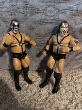 WWE Jakks Classic Superstars Demolition AX and Smash Complete Set Action Figures