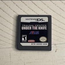 Trauma Center: Under the Knife (Nintendo DS) Authentic Clean TESTED Atlus Doctor