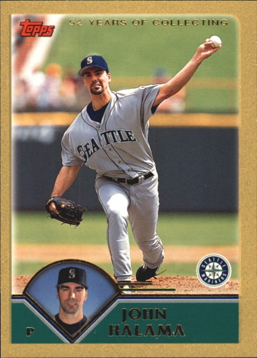 2003 Topps Gold #280 John Halama Card /2003