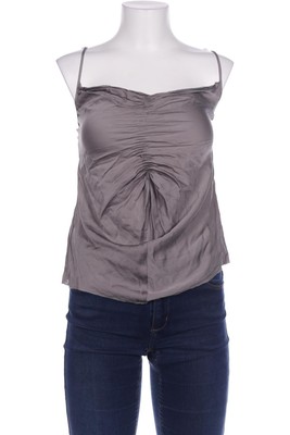 Amanda Wakeley Top Damen Trägertop Tanktop Unterhemd Gr. EU 34 Grau #8sljavo