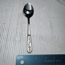 Stanley Roberts Floral Mist  Place Oval Soup Spoon 689520