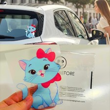 Cute Cat Sticker, Car Window, Accessories, Auto Decal for Car Window Size 4''