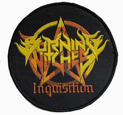 BURNING WITCHES - Inquisition Logo - 9,6 cm - Patch - 172086