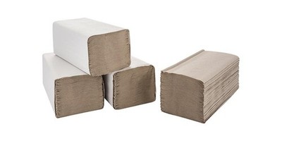ELOS Papierhandtücher 1-lagig natur L.ca.230 mmxB.ca.250 mm passend für 9000 ...