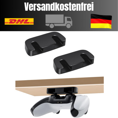Klebeband-Unterputzhalterung | PS5/PS4 Controller Aufbewahrung | Horizontal