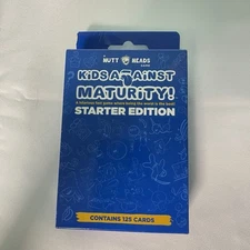 Kids Against Maturity Starter Edition Great For Travel 125 Card Set New