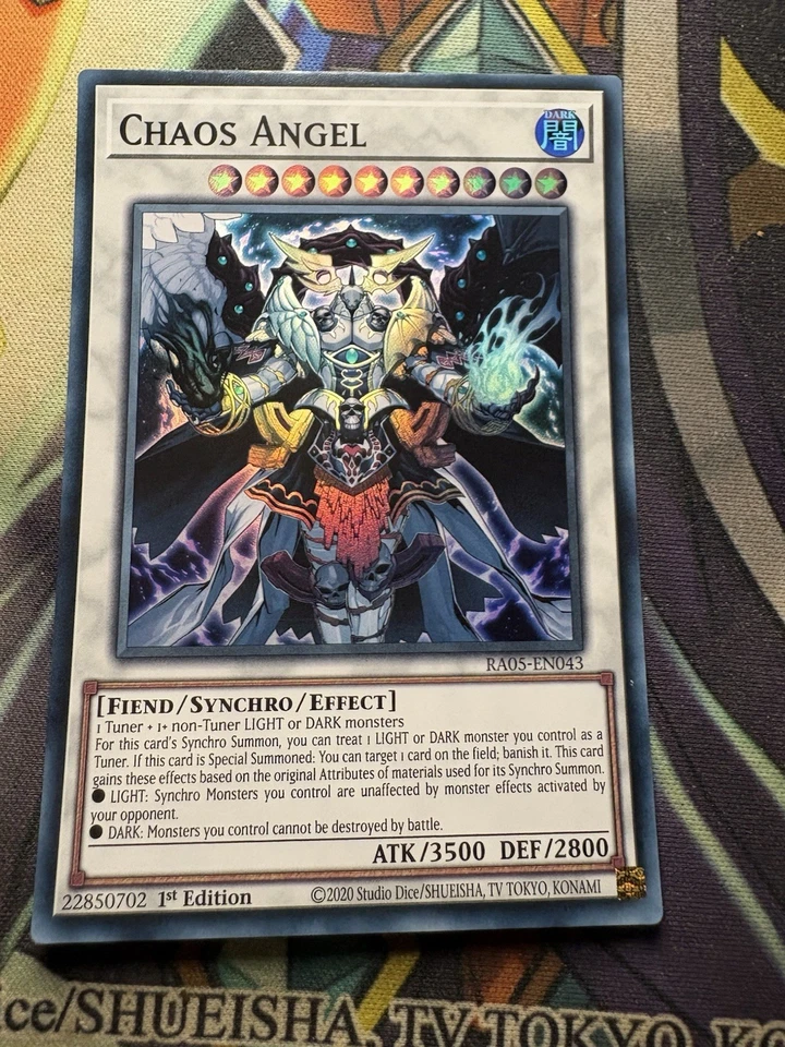 Yugioh! Chaos Angel Super Rare - RA05-EN043 1st Edition - Englisch - Bild 1 von 2