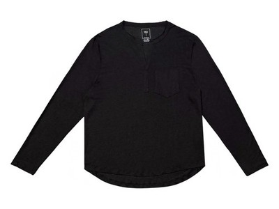 NAKEDCASHMERE Men's Jack Open Collar Pocket Long Sleeve T-Shirt