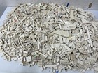 PAQUETE LEGO LADRILLOS SUELTOS x 3.5kgs PIEZAS BLANCAS MILES DE PIEZAS