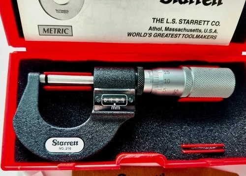 Starrett 216MXFL-25 Digital Micrometer