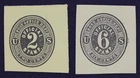 CKStamps: US Cut Square Stamps Collection Scott#UO1 UO4 Unused H NG