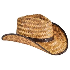 Rhode Island Novelty Adult Coco Rolled up Cowboy Hat, One per Order