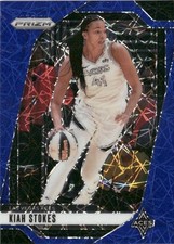 2024-25 Panini Prizm WNBA Basketball Blue Velocity Kiah Stokes Las Vegas Aces