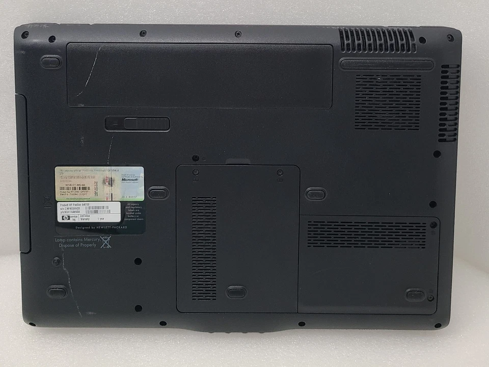 HP Pavilion dv6700 Laptop AMD Turion 64 X2 TL-60 2GB RAM No HD/OS (FL) - Image 4 of 4