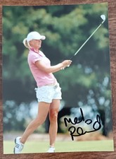 Mel Reid LPGA Women's Golf Hand Signed 7"X5" Photo AFTAL COA