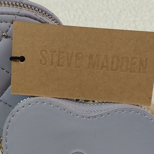 **Steve Madden Hyper Violet quilted crossbody bag set w/ coin pouch - Afbeelding 9 van 16