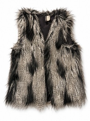 Divided by H&M faux fur vest  US size 14 (fits like a Large)
