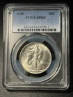 1945 50C PCGS MS63 HALF DOLLAR WALKING LIBERTY SILVER