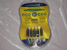 6 ft. Component Video  & Analog Audio Cable HDTV VCR Satellite Receiver NEW!