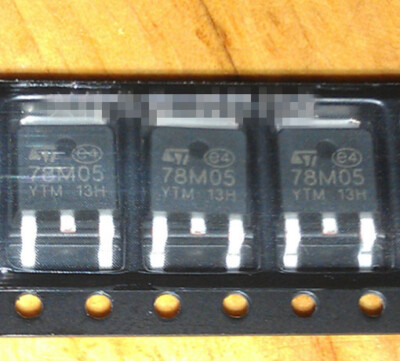 50PCS 78M05 Patch 7805 Three-terminal regulator L78M05CDT TO252 5V