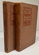 Jane Eyre, by Charlotte Brontë ~1893 Dent Illustrated Edition~2 Volumes