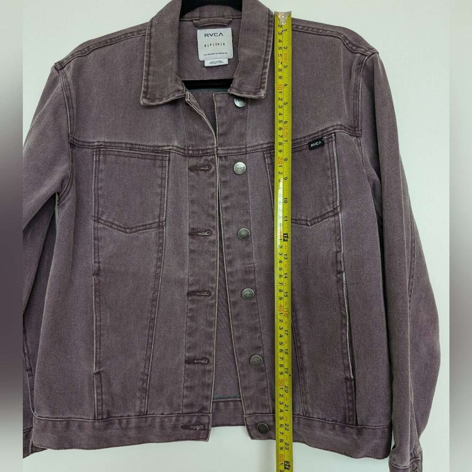 RVCA Unique Mushroom Patch Customized Purple Boxy… - image 12