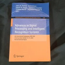 Advances in Signal Processing and Intelligent Recognition Systems: 6th Internati