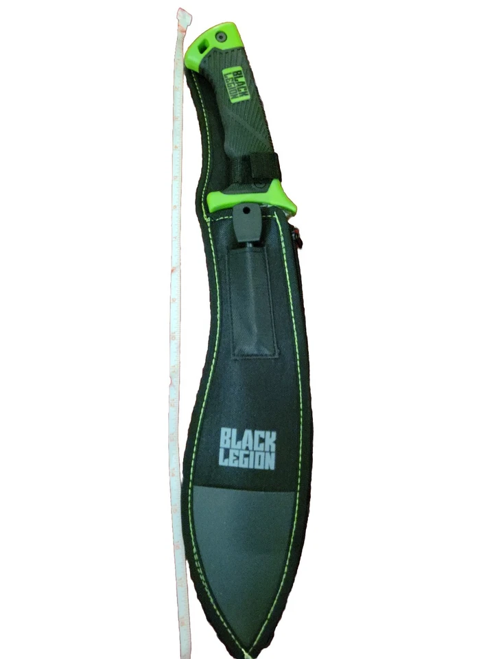 Black Legion Jungle Hunter Kukri Machete with Nylon Sheath (Bv471) - Image 4 of 4