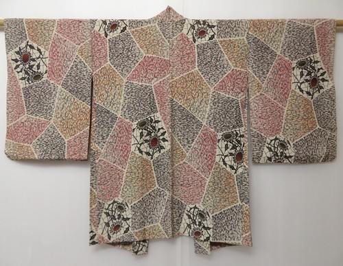 Vintage Japanese Kimono Silk HAORI 