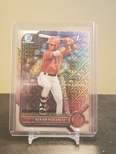 2022 Bowman Chrome Prospect - ADRIAN PLACENCIA - Mojo Refractor - 1st Bowman RC