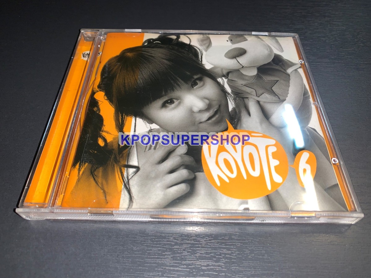 enjoyrm KOYOTAE1集CD/koreanfan vol.6 Koyote 6th Album Koyote 6 CD Booklet Fair Condition Sixth Rare OOP