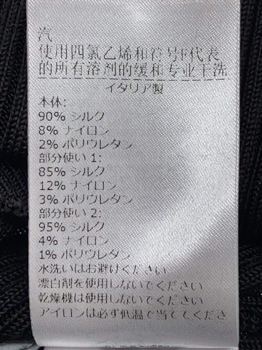 BOTTEGA VENETA maxi abito in maglia a costine nero M