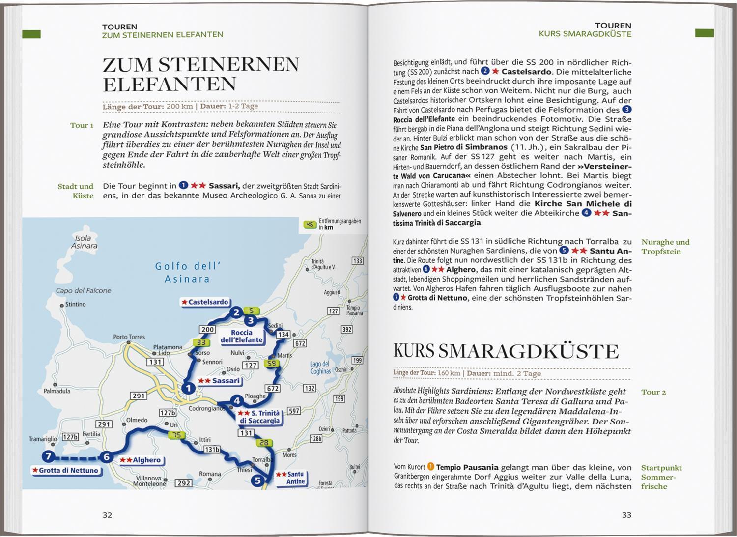 Thumbnail - Baedeker Reiseführer Sardinien | Mit Praktischer Karte Easy Zip |
