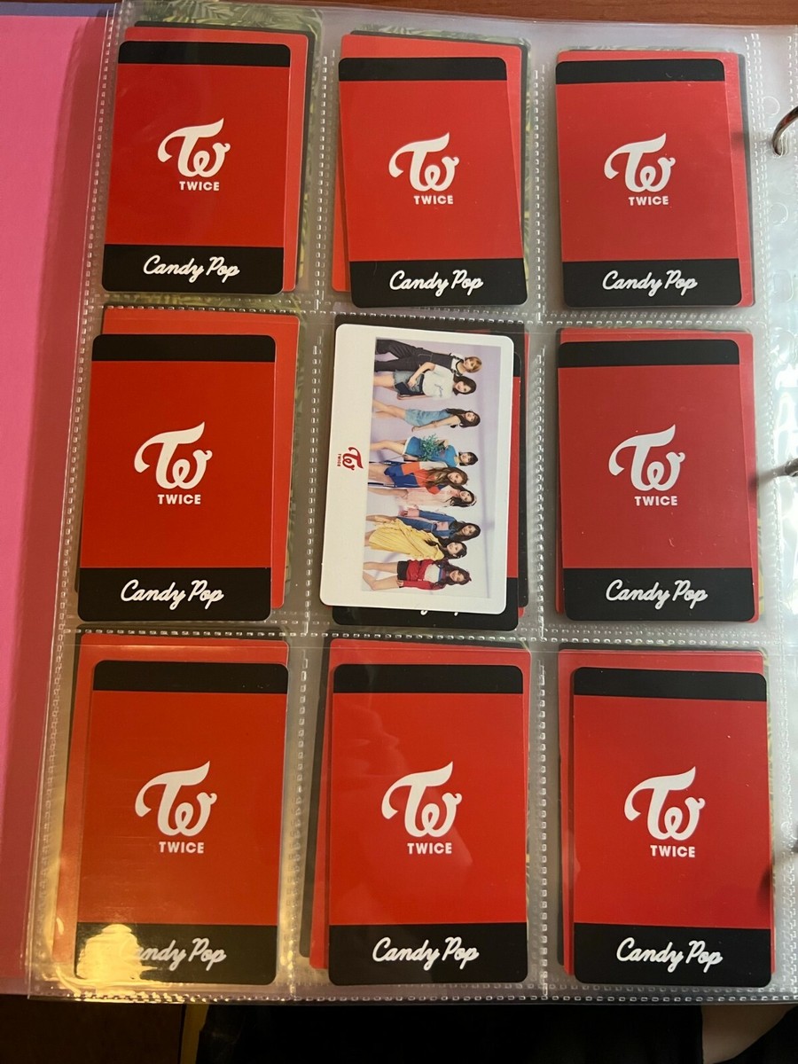 TWICE Japan Official Merch Card full Set CandyPop Twiceland BDZ