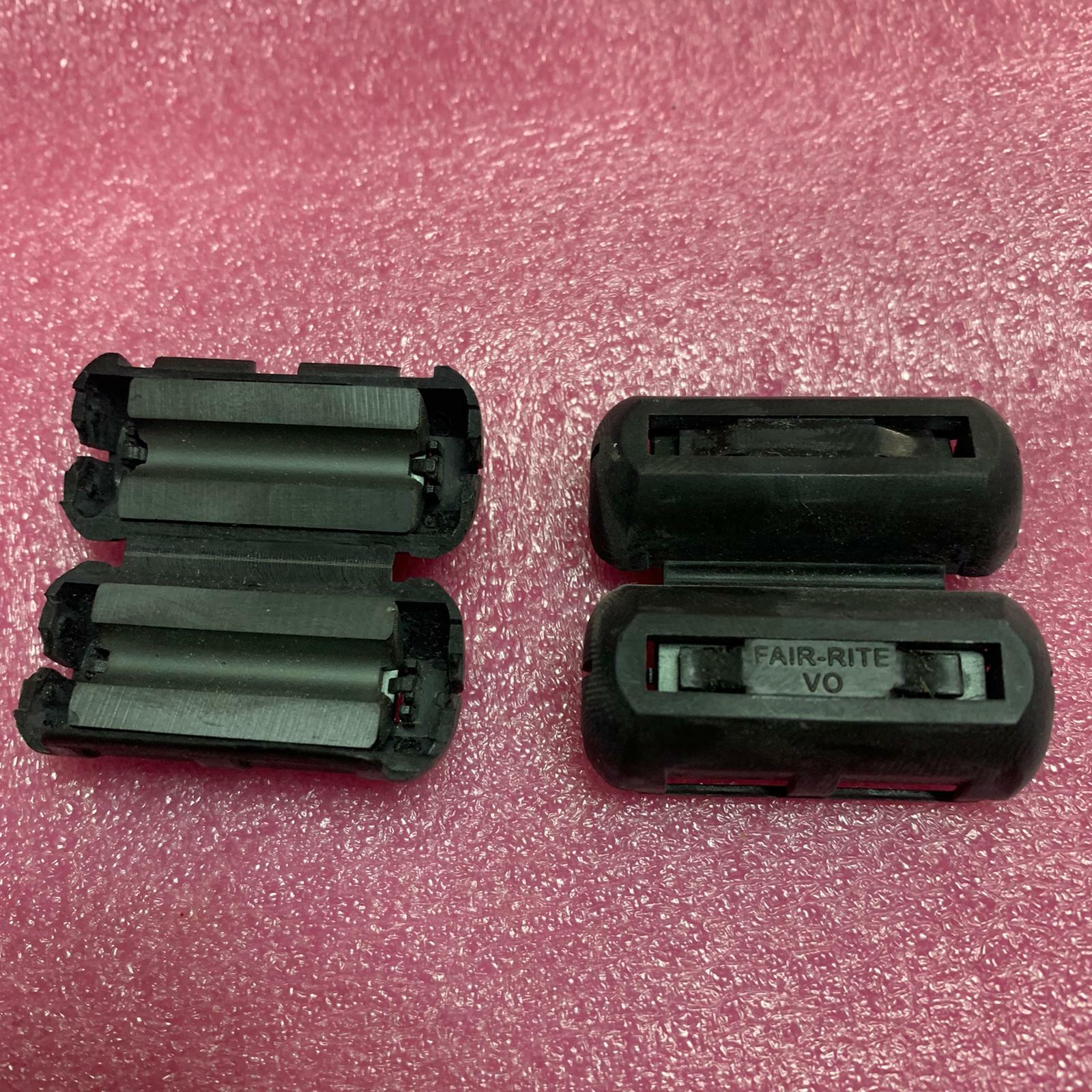 2x FAIRRITE 0431164951 , Ferrite Core Round Cable SnapIts 31Material