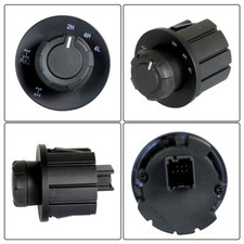 4x4 Control E-Locker Over ride Switch Knob AL...