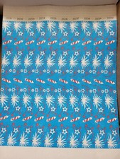 200 PATRIOTIC 3/4" TYVEK WRISTBANDS, 4th of July WRISTBANDS , PAPER WRISTBANDS