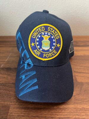 United States Air Force Veteran Hat Adjustable Warriors Officially  Licensed - Main Image
