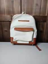 Backpack NWT Honest Company Uptown Canvas Backpack Cream Color BRAND NEW/SEALED