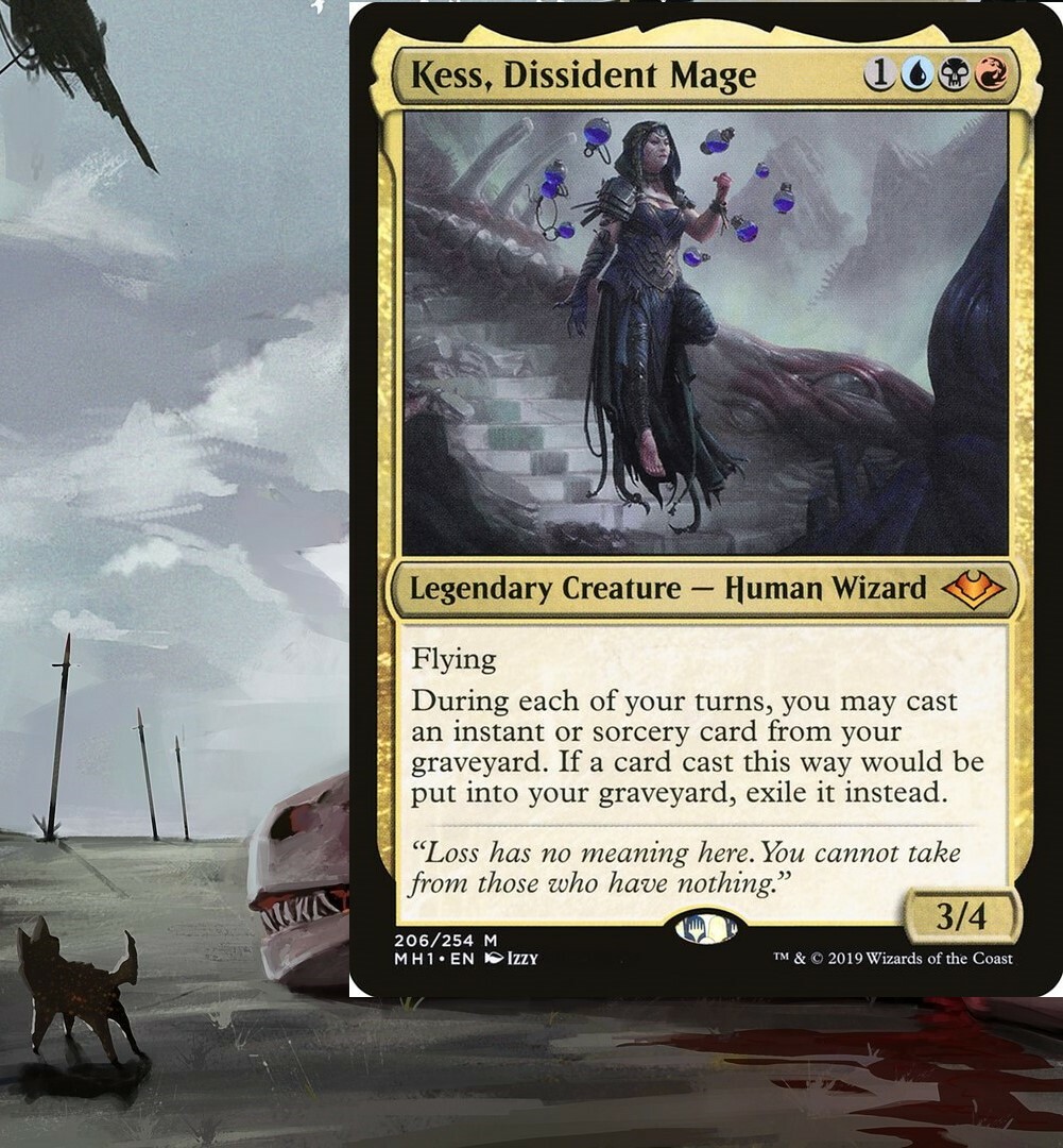 mtg kess commander deck Grixis Control Flashback Kess Commader Deck EDH Magic Cards MTG  *Ready-to-Play*