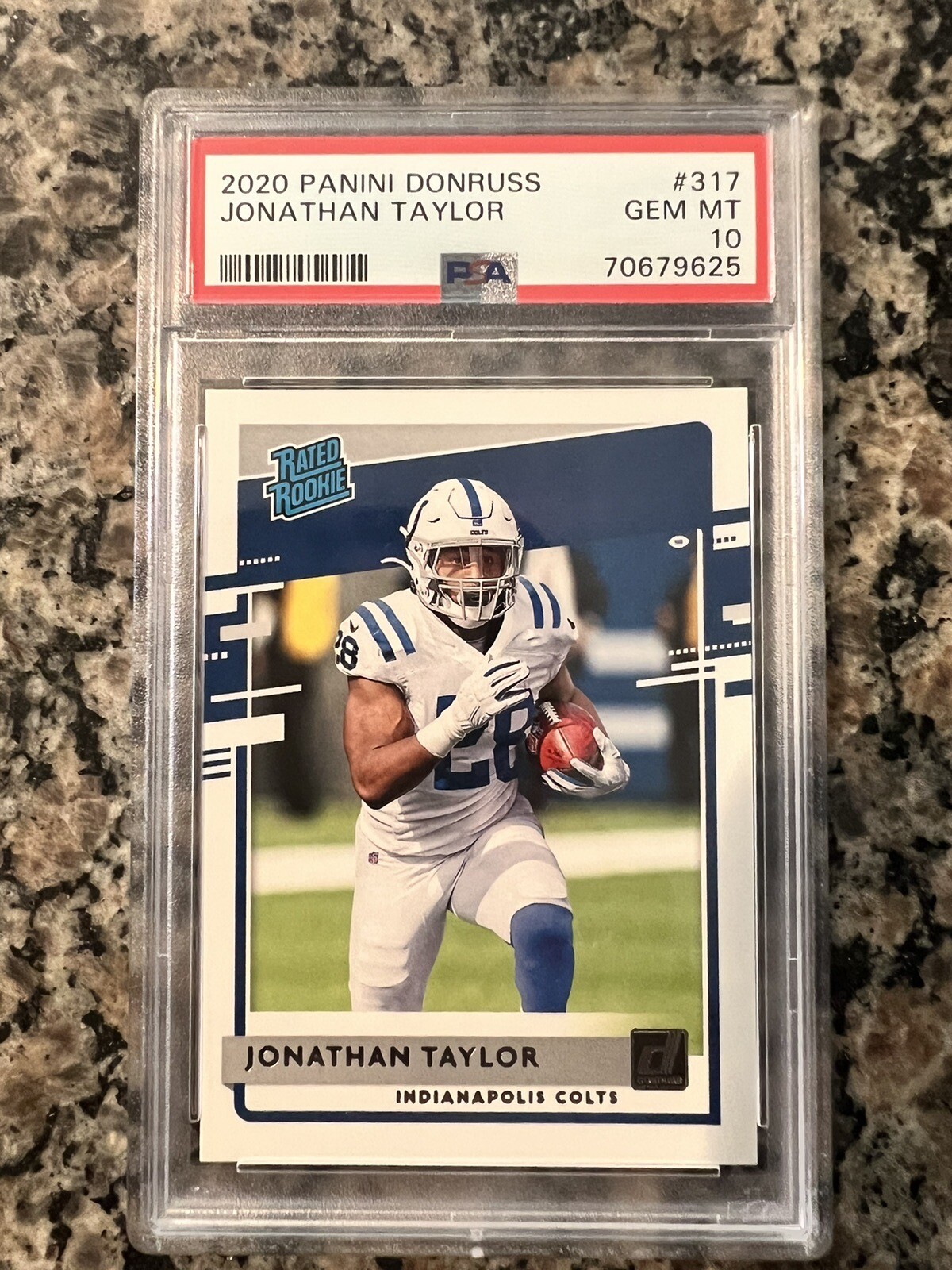 Jonathan Taylor Panini Donruss #317 Base