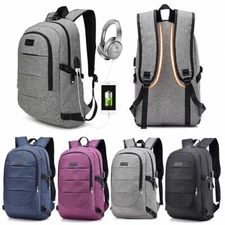 Large Men Women Travel Backpack Rucksack Camping Laptop Hiking School Book Bag