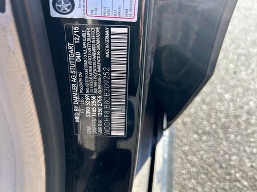 2010-2016 MERCEDES E350 REAR RIGHT PASSENGER WINDOW INNER WEATHERSTRIP SEAL OEM - Picture 12 of 15