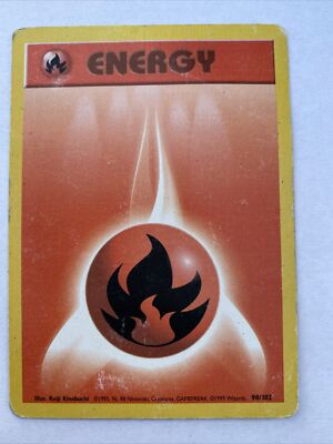 1995 pokemon energy cards value pokemon cards - ENERGY CARD - Vintage - 1995