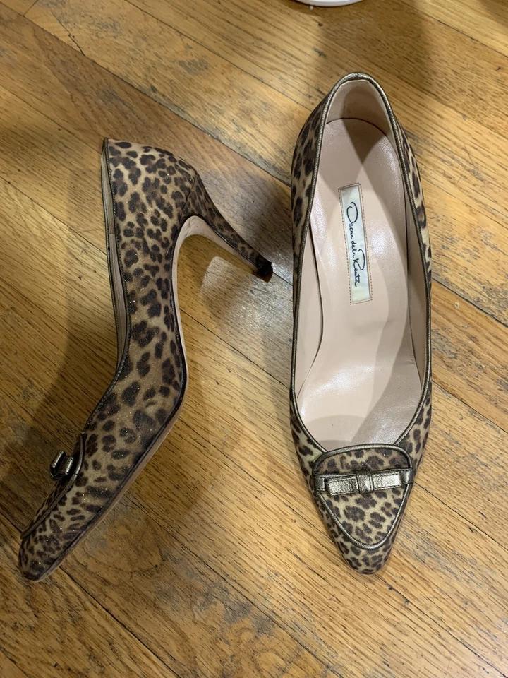 Туфли-лодочки с заостренным носком Oscar de la Renta размер 38 - Изображение 2 из 4