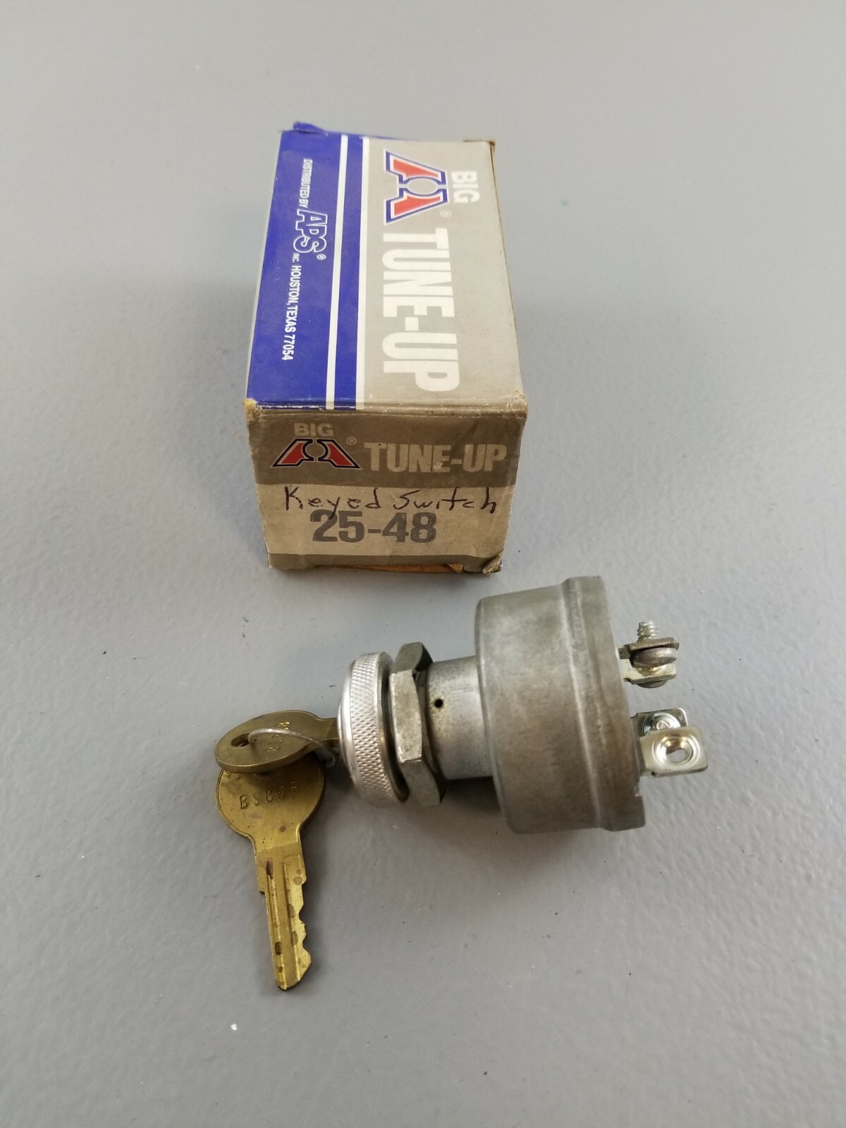 New NOS Ignition Switch and Keys Keyed Switch Big A Products 2548