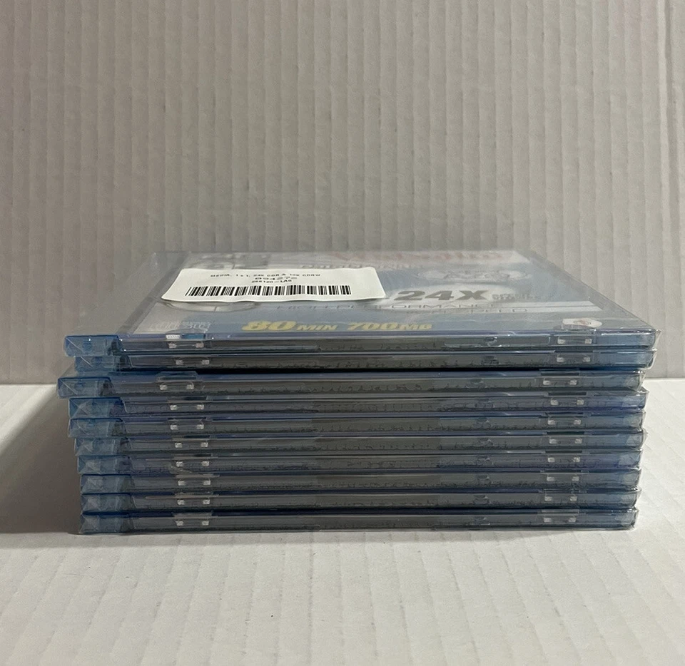 Verbatim CD-R Data Life Plus Super Azo High Speed 24X 80 Min 700 MB New Sealed - Image 3 of 4