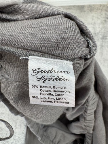 Gudrun sjoden women relaxed pants gray size xl - Picture 5 of 5